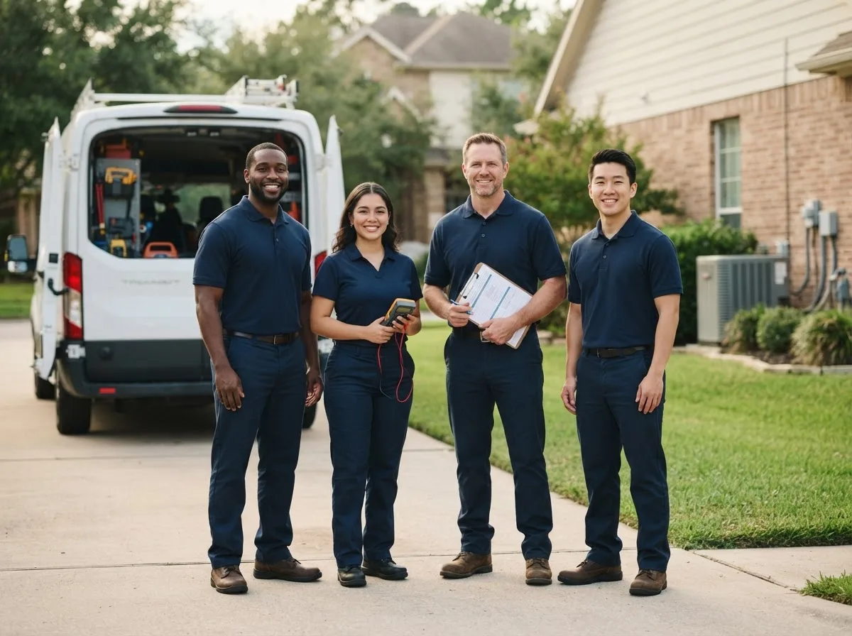 Certified HVAC technician near Kendleton, TX